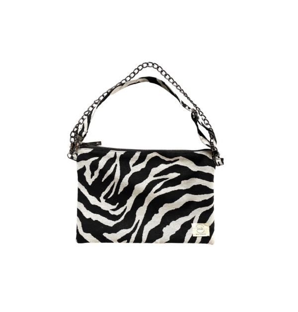 9 - ΤΣΑΝΤΑΚΙ ΩΜΟΥ ZEBRA WHITE