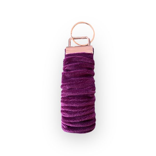 VelourBordeaux key fob