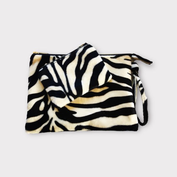 Zebra Fur White Wallet