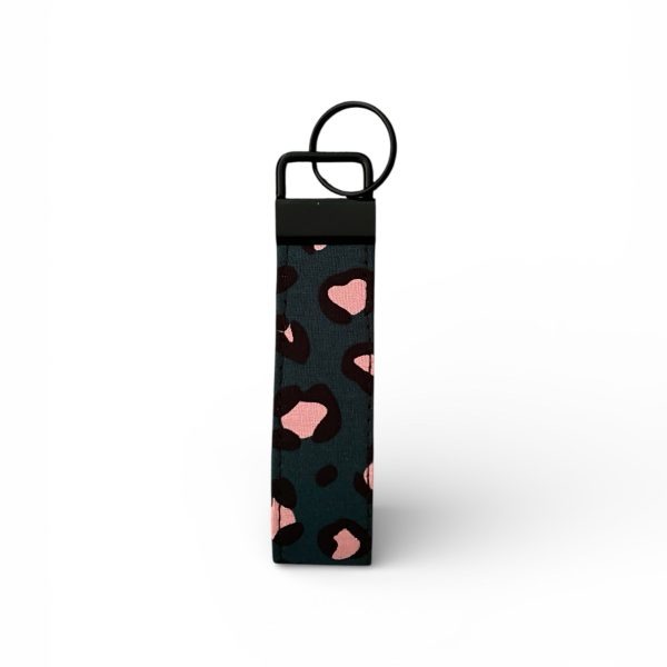 Pine Leopard key fob